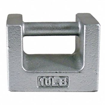 RICE LAKE WEIGHING SYSTEMS Weight Grip Hndle 10lb Cast Iron Class 7, 15F061