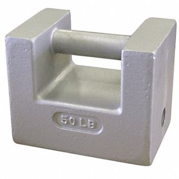 RICE LAKE WEIGHING SYSTEMS Calibration Weight 50 lb Nominal Mass, 55NA86