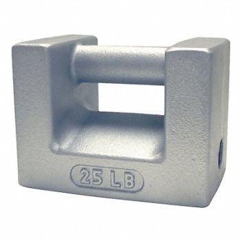 RICE LAKE WEIGHING SYSTEMS Calibration Weight 25 lb Nominal Mass, 55NA88