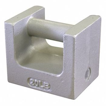 RICE LAKE WEIGHING SYSTEMS Calibration Weight 20 lb Nominal Mass, 55NA92