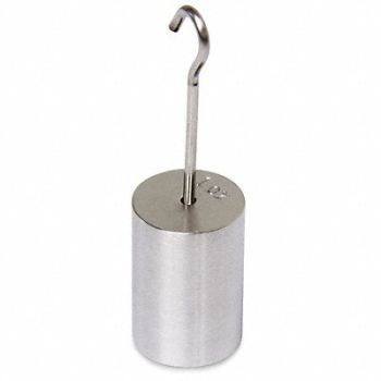 RICE LAKE WEIGHING SYSTEMS Weight Hook 1 oz SS Class 6, 15F106