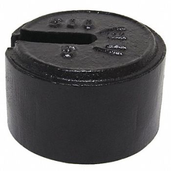 RICE LAKE WEIGHING SYSTEMS Weight Slotted 500x5lb Cast Iron Class7, 15F144