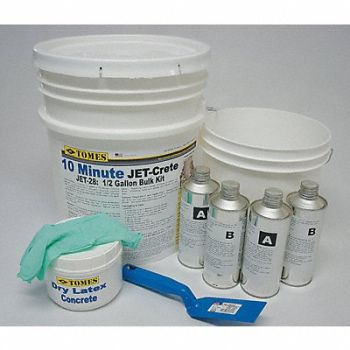 JE TOMES Concrete Repair Compound JET-28 40 lb, 15F502
