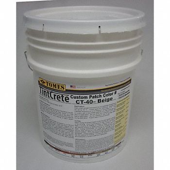JE TOMES Concrete Patch and Repair 50 lb Pail, 15F512