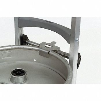 GRAINGER APPROVED Keg Hook for Hand Trucks 110 lb Black, 15J309