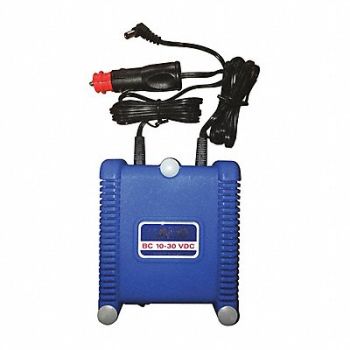 GRAINGER APPROVED Cigarette Lighter Charger Plastic Blue, 15J316