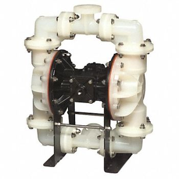 SANDPIPER Dbl DphrmPmp FNPT PTFE/PP 3/4in 100gpm, 15U532