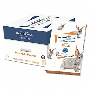 HAMMERMILL Multipurpose Paper 8-1/2 x 14 PK500, 15U645