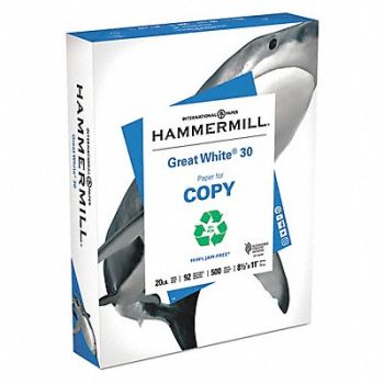 HAMMERMILL Multipurpose Paper 8-1/2 x 11 PK5000, 15U655