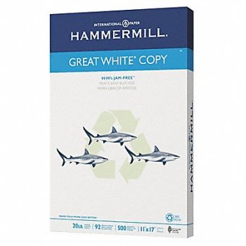HAMMERMILL Multipurpose Paper 11 x 17 PK500, 15U657