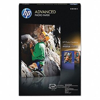 HP Photo Paper 4 x 6 PK100, 15U664