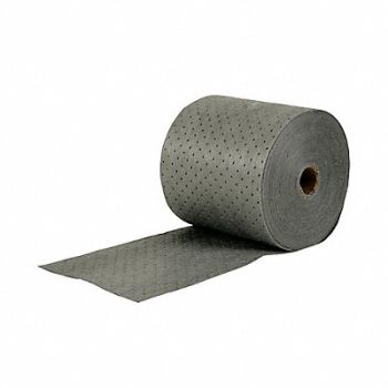 BRADY SPC ABSORBENTS Absorbent Roll Universal Gray 150 ft.L, 15U874