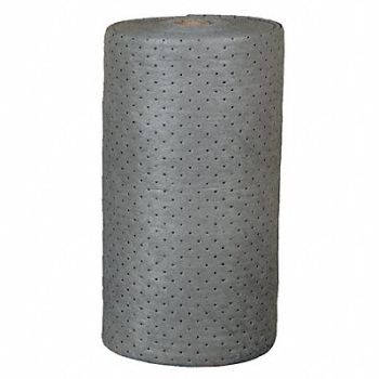 BRADY SPC ABSORBENTS Absorbent Roll Universal Gray 150 ft.L, 15U875