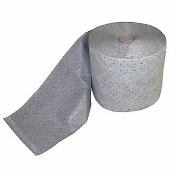 BRADY SPC ABSORBENTS Absorbent Roll Universal Gray 300 ft.L, 15U878