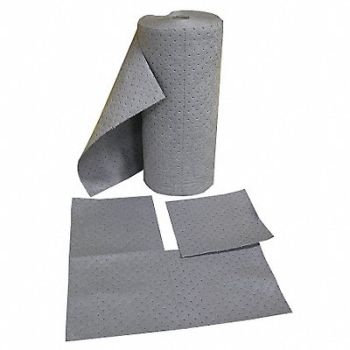 BRADY SPC ABSORBENTS Absorbent Roll Universal Gray 150 ft.L, 15U882