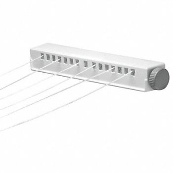 HONEY-CAN-DO Extendable Clothesline 6-Line, 15V286