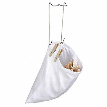 HONEY-CAN-DO Clothespin Bag Hold 200 Pins, 15V287
