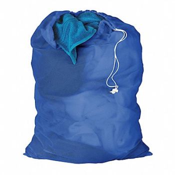 HONEY-CAN-DO Laundry Bag Blue, 15V325