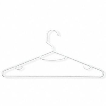 HONEY-CAN-DO Recycled Hanger White PK15, 15V361