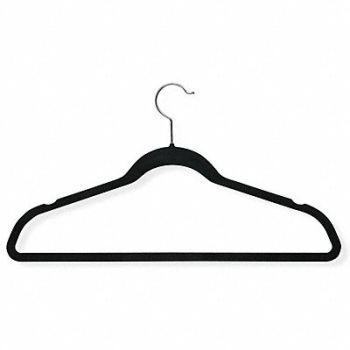 HONEY-CAN-DO Suit Hanger Black PK50, 15V403