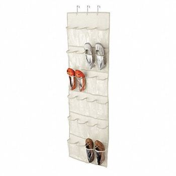 HONEY-CAN-DO Over-the-Door Shoe Organizer 12 Pair, 15V440