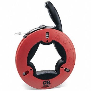 GARDNER BENDER Fish Tape 1/8 In x 125 ft Carbon Steel, 15V939