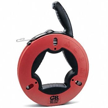 GARDNER BENDER Fish Tape 1/8 In x 250 ft Carbon Steel, 15V940