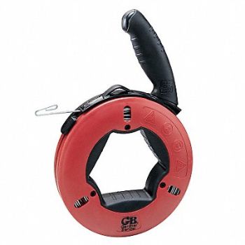 GARDNER BENDER Fish Tape 1/8 In x 65 ft Carbon Steel, 15V941