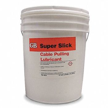 GARDNER BENDER Cbl Wr Pllng Lube 5 gal Pail, 15V971
