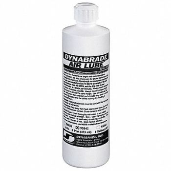 DYNABRADE Air Tool Lubricant Mineral Base 1 pt., 15V983