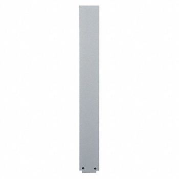 ASI GLOBAL PARTITIONS Partition Column Silver Gray 7 in W, 15W246