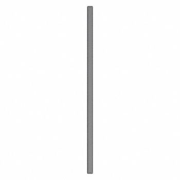 ASI GLOBAL PARTITIONS G3315 Partition Column Charcoal 3 in W, 15W380