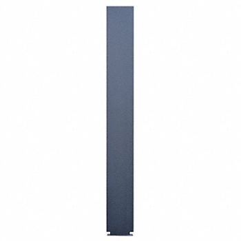 ASI GLOBAL PARTITIONS G3390 Partition Column Black 7 in W, 15W624