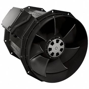 FANTECH Plastic 9 D 9 H 9.7 W Inline Duct Fan, 45TU22