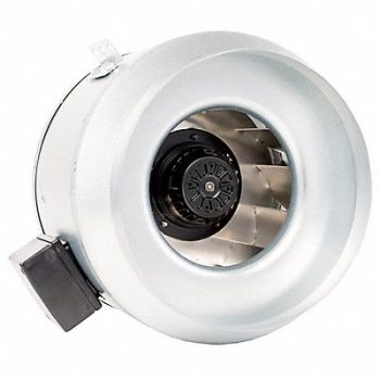 FANTECH Steel 14 H 12.5 W Inline Duct Fan, 6XZ77