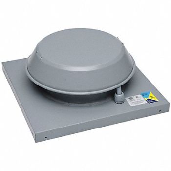 FANTECH Steel 15.5 Dia 8 H Roof Fan w.Motor, 15W753