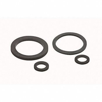 ELKAY Gasket Kit Black Rubber H 3 in L 3 in, 15W921