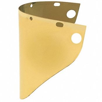 HONEYWELL FIBRE-METAL Faceshield Window Propionate Gold, 15W962