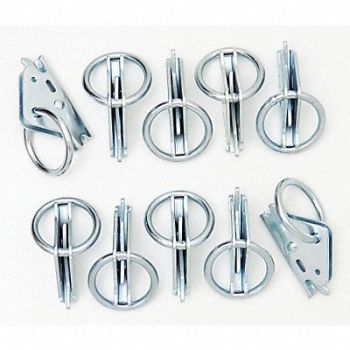 SNAP-LOC E-Fitting w/Ring 1000 lb.WLL PK10, 15X215