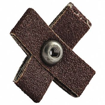 MERIT Cross Pad 1 1/2in W 1 1/2in L P80 Grit, 15X511