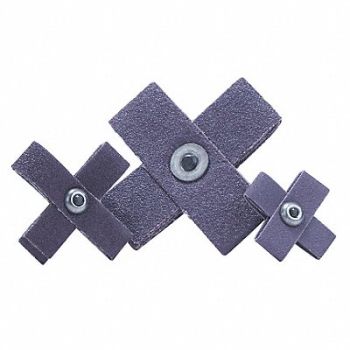 MERIT Cross Pad 2 1/4in W 2 1/4inL P80 Grit, 15X512