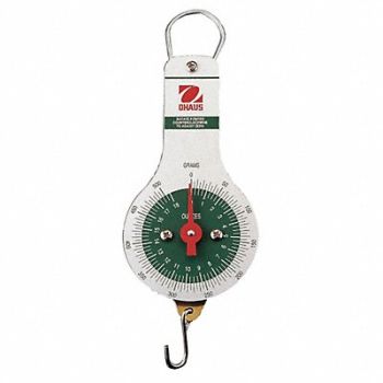 OHAUS Hanging Scale Dial 500g/18 oz Capacity, 15X628