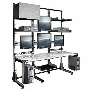 HERGO Triple Frame Computer Workstation, 15X703