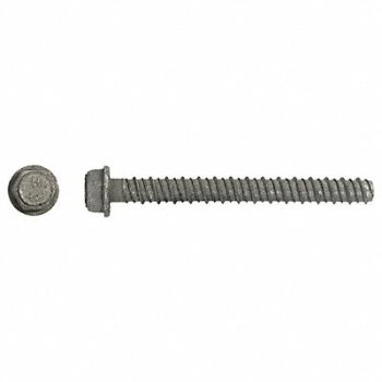 RED HEAD ConcScrw HexWashr SS 1/2 D 5 L PK25, 15X738