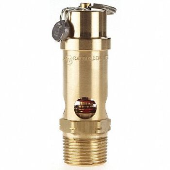 CONRADER Safety Valve Soft Seat 3/4 In 300 PSI, 15X909