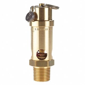 CONRADER Safety Valve Soft Seat 1/2 In 300 PSI, 15X921