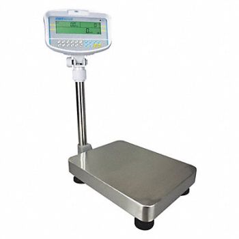ADAM EQUIPMENT Platform Counting Bench Scale LCD, 15Y036
