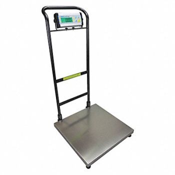 ADAM EQUIPMENT Platform Floor Scale Shipping Receiving, 15Y041