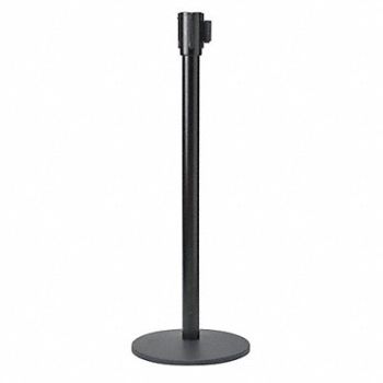 BRADY Barrier Post with Belt 6-1/2 ft L, 15Y407