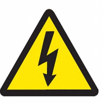 BRADY Vinyl Label 4 inx4 in Vinyl PK10, 15Y491